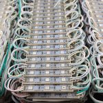 خرید ال ای دی SMD بلوکی قرمز 12 ولت ضد آب IP65 برند SAMSUNG