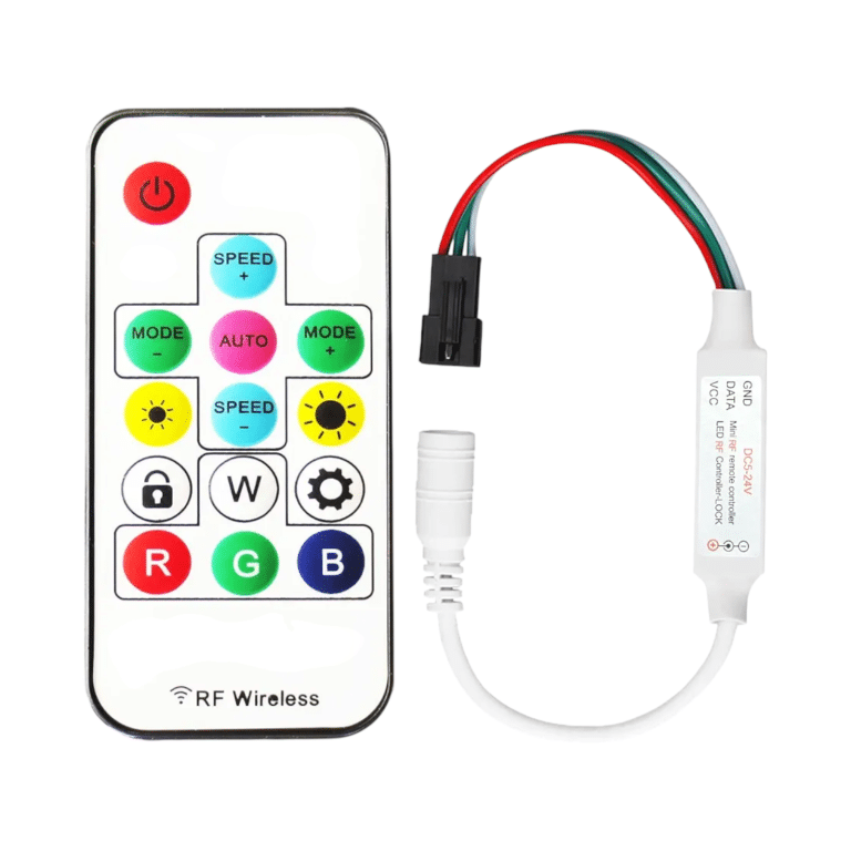 مینی درایور و کنترلر RGB - کنترل از راه دور RF2109 (12 آمپر)