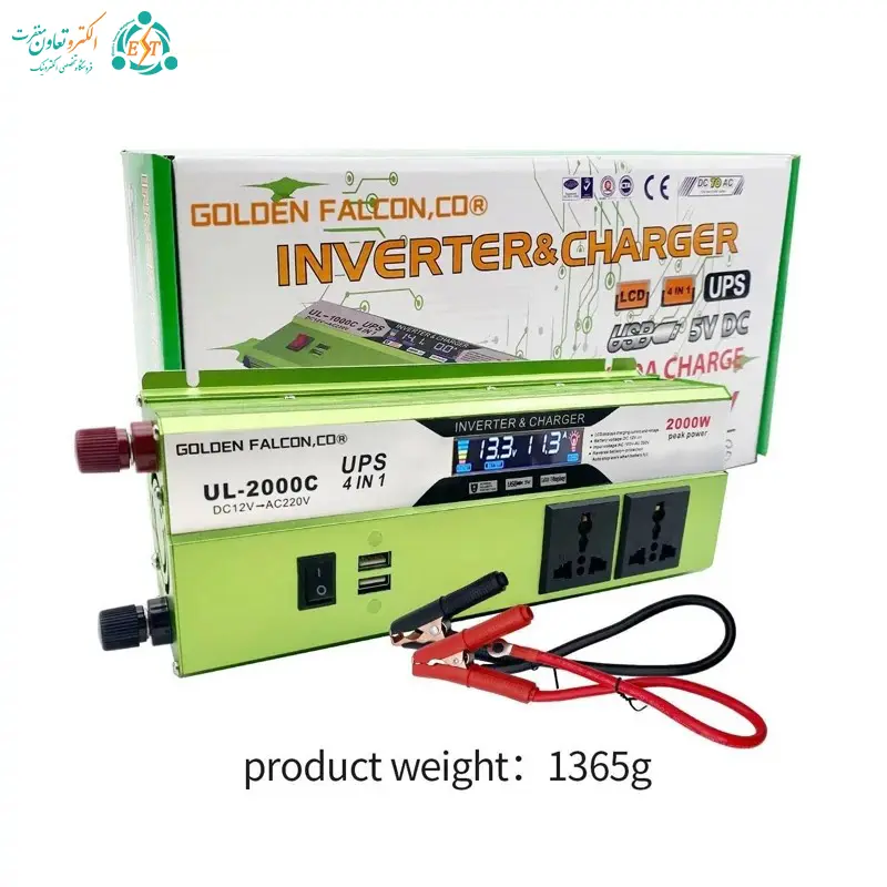 اینورتر شارژر (UPS) رومکس 2000 وات مدل UL-2000C با شارژر 20 آمپر