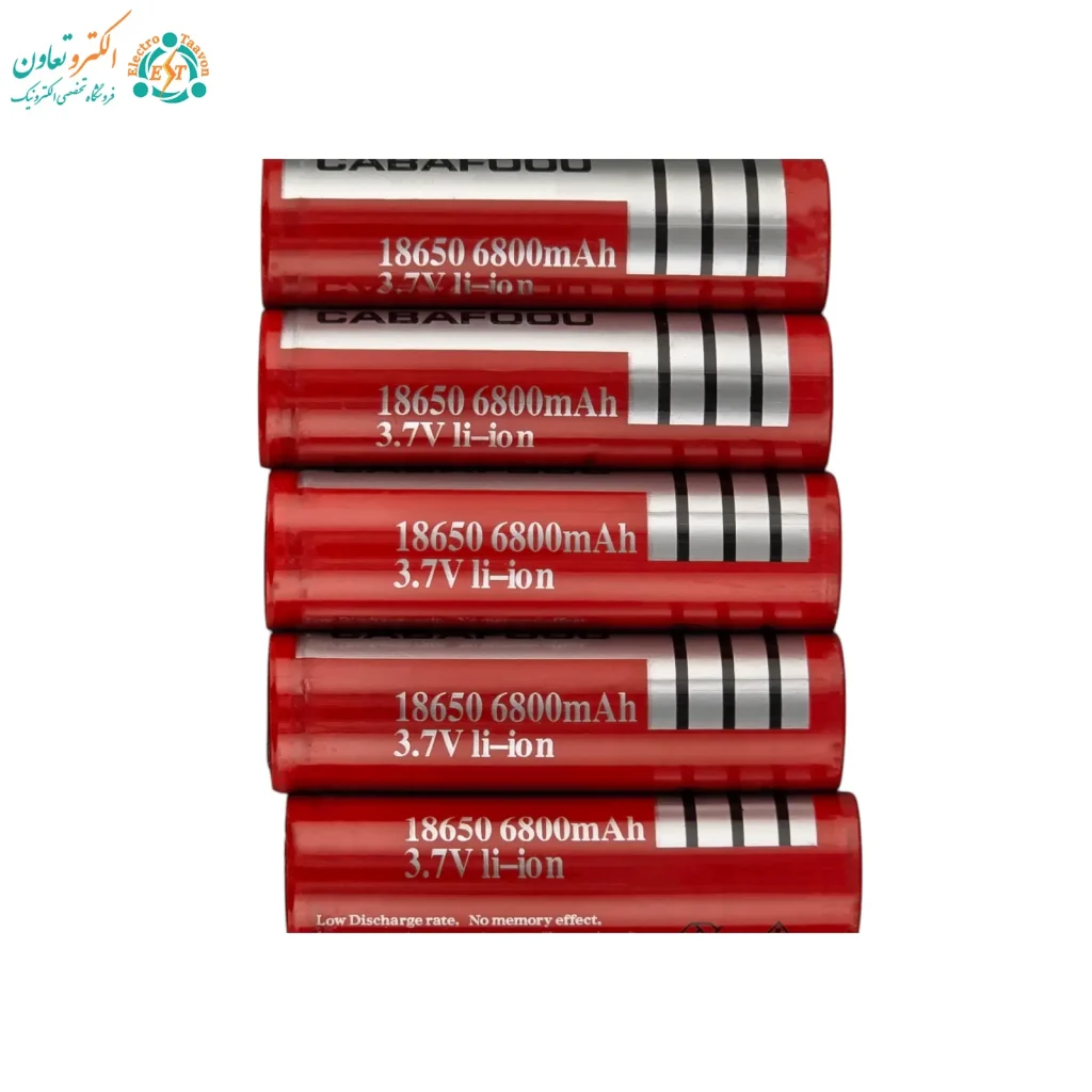 باتری 18650 بدون نوک 6800ma