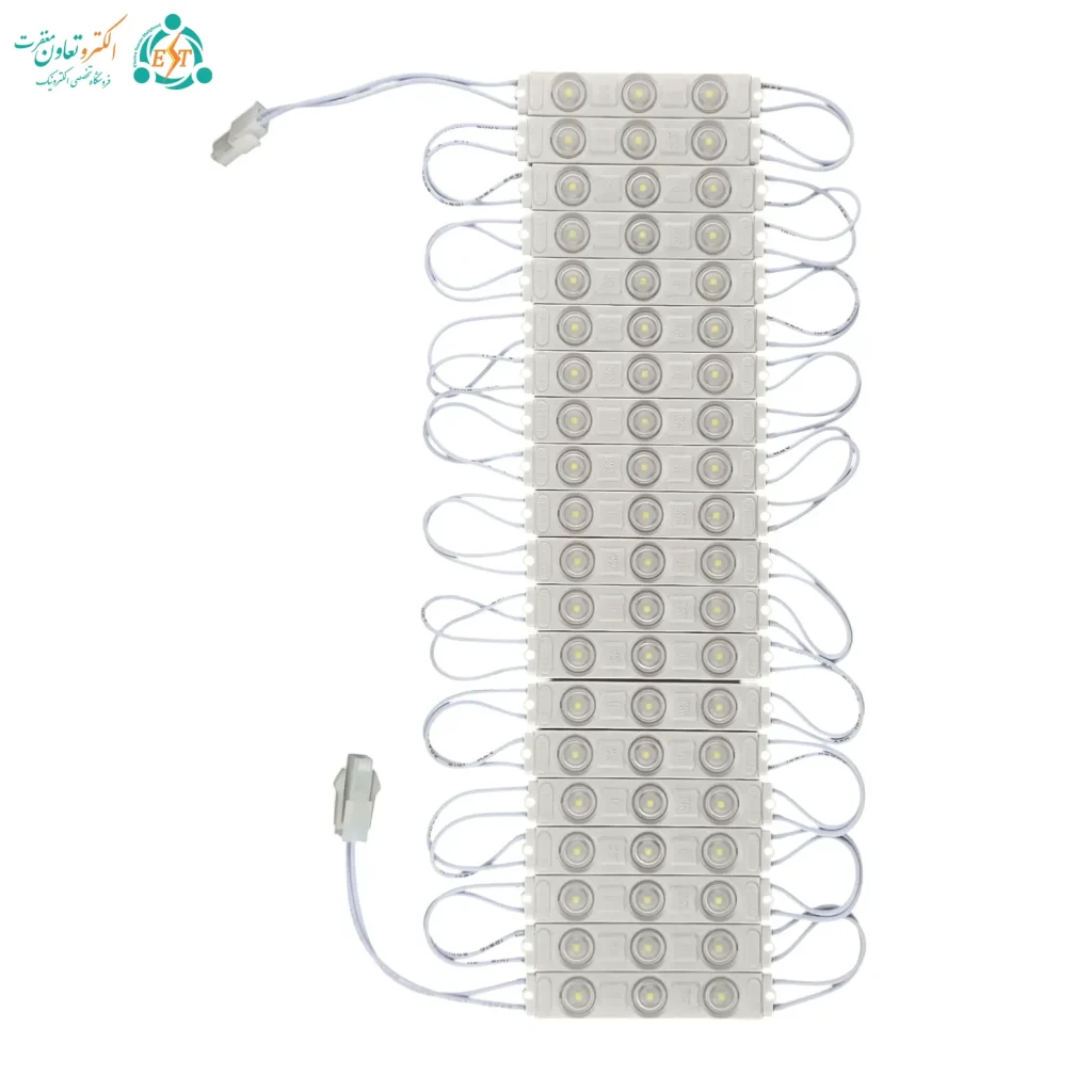 ال ای دی SMD بلوکی 220 ولت 2 وات سفید مهتابی لنزدار