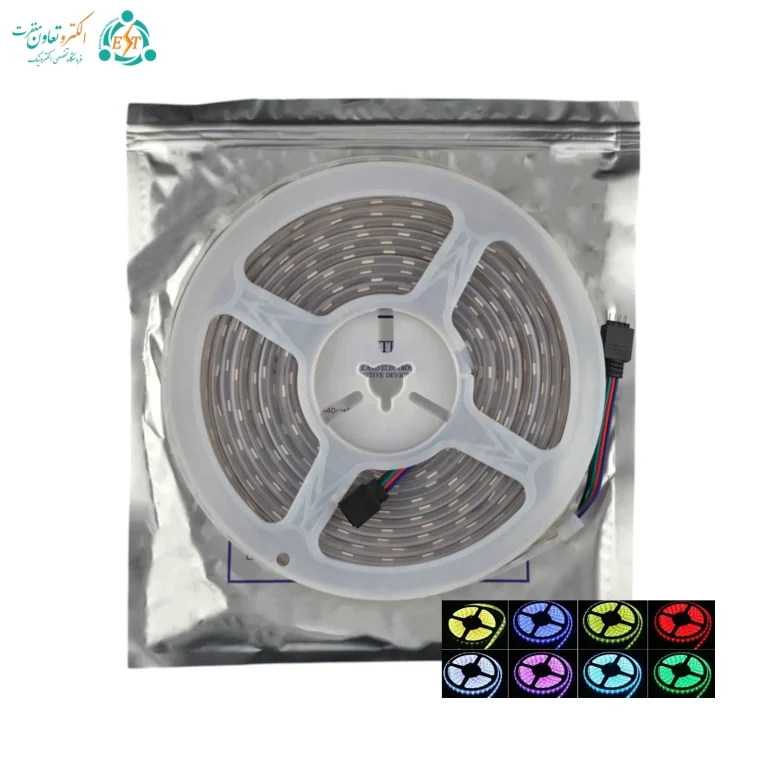 خرید ریسه RGB ضد آب 12 ولت IP68 مناسب لاین استخری