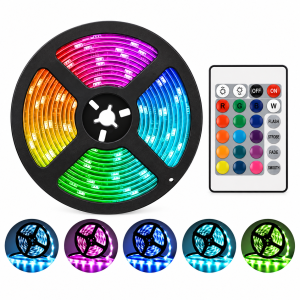 پک ریسه نواری 5 متری RGB بلوتوثی