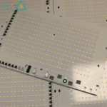 نمای نزدیک سطح ال ای دی و PCB چیپ ال ای دی ۳۰۰ وات ZOY