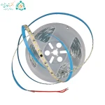 رول ریسه مهتابی جیاتون با نوار بازشده، پشت آبی و سیم اتصال