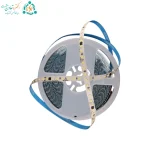 نوار بازشده ریسه مهتابی لانستار با پشت آبی مقابل قرقره