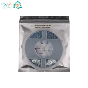 رول ریسه مهتابی ۱۲ ولت تراکم ۱۲۰ مقابل بسته‌بندی