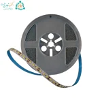 نوار بازشده ریسه مهتابی تراکم ۱۲۰ با پشت چسب آبی کنار رول